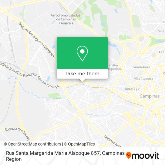 Rua Santa Margarida Maria Alacoque 857 map