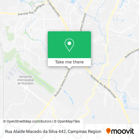 Mapa Rua Alaíde Macedo da Silva 442