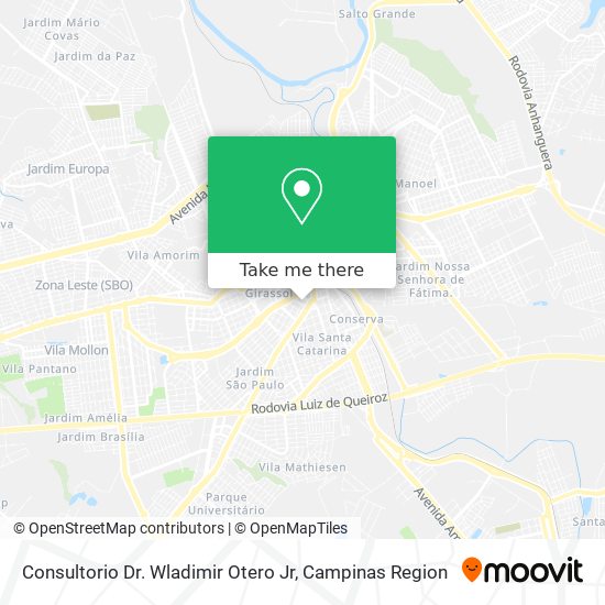 Consultorio Dr. Wladimir Otero Jr map