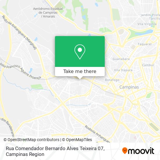 Rua Comendador Bernardo Alves Teixeira 07 map