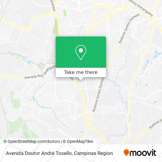 Avenida Doutor André Tosello map