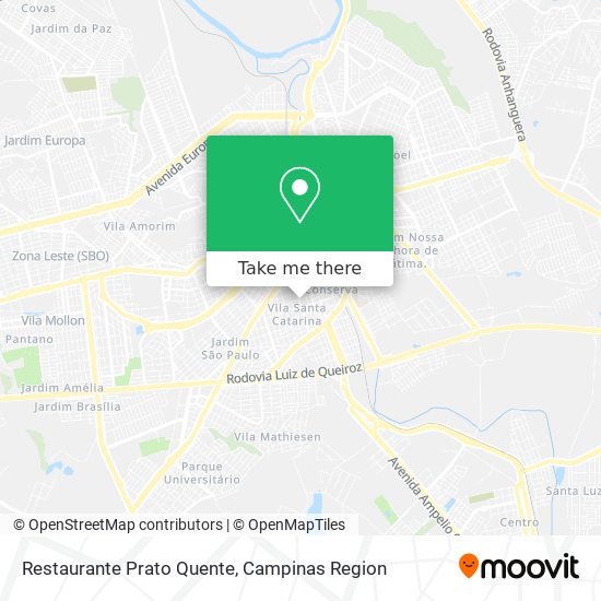 Restaurante Prato Quente map