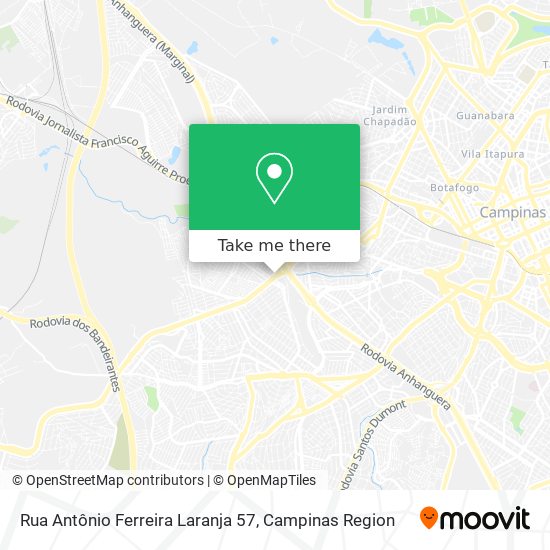 Rua Antônio Ferreira Laranja 57 map