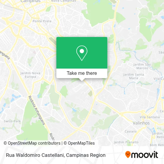 Rua Waldomiro Castellani map