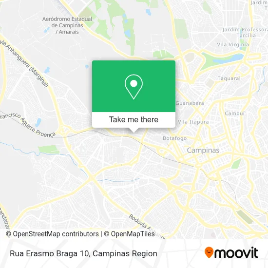 Rua Erasmo Braga 10 map