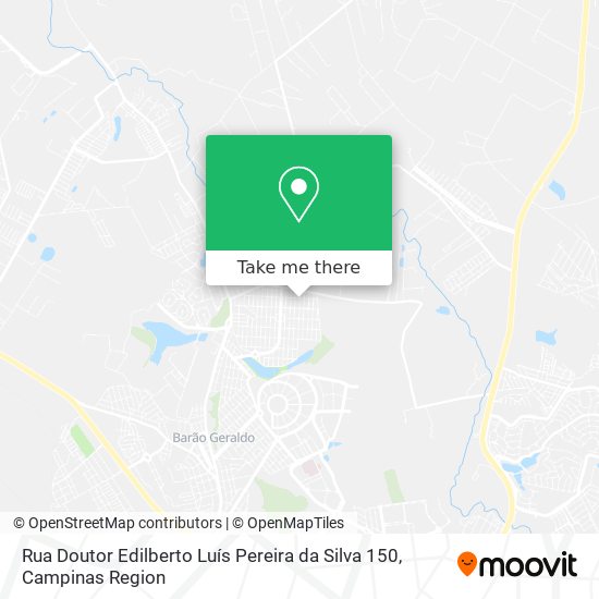 Rua Doutor Edilberto Luís Pereira da Silva 150 map