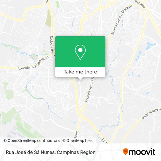 Rua José de Sá Nunes map