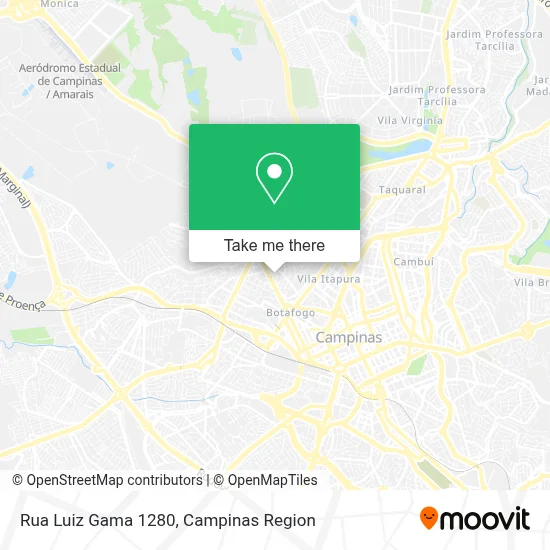 Rua Luiz Gama 1280 map
