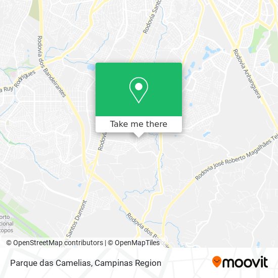 Parque das Camelias map