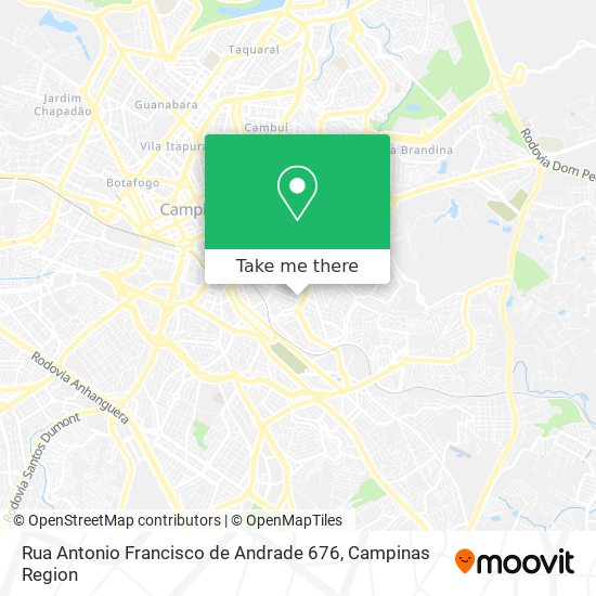 Rua Antonio Francisco de Andrade 676 map