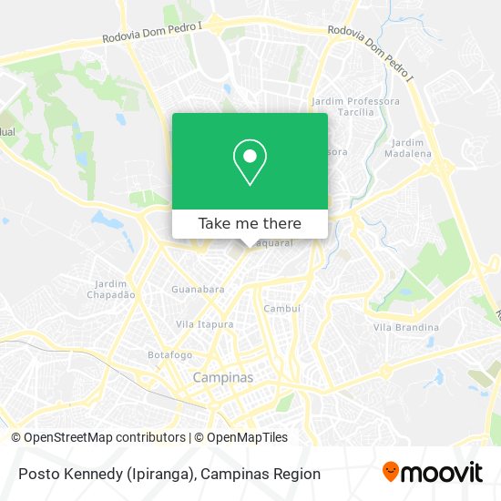 Posto Kennedy (Ipiranga) map