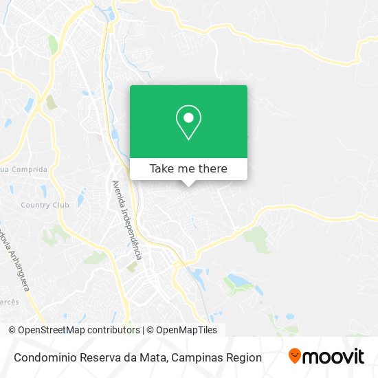 Condominio Reserva da Mata map