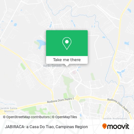 JABIRACA- a Casa Do Tiao map