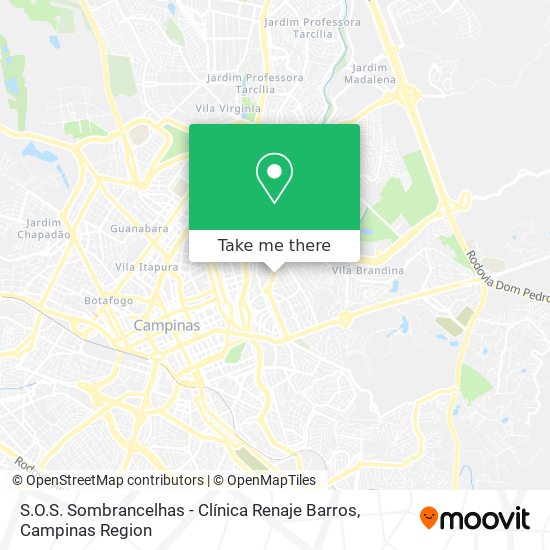 S.O.S. Sombrancelhas - Clínica Renaje Barros map