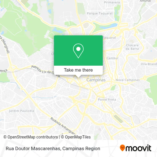 Rua Doutor Mascarenhas map