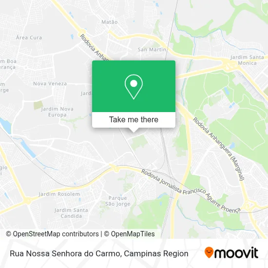 Rua Nossa Senhora do Carmo map