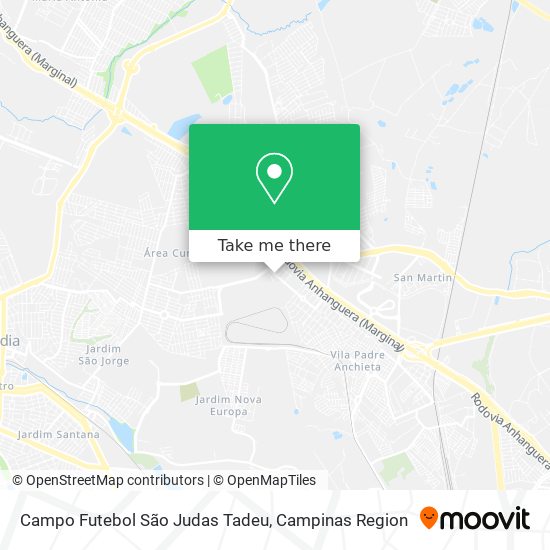 Campo Futebol São Judas Tadeu map