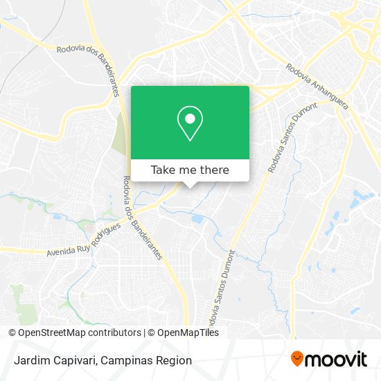 Jardim Capivari map