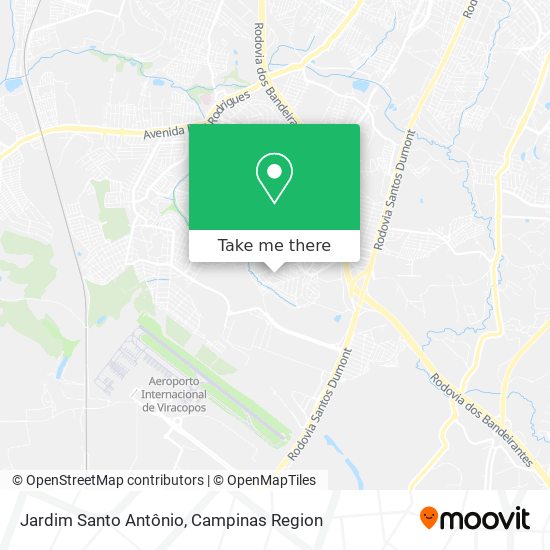 Jardim Santo Antônio map