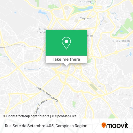 Mapa Rua Sete de Setembro 405