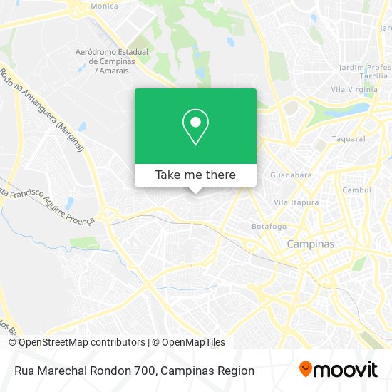 Rua Marechal Rondon 700 map