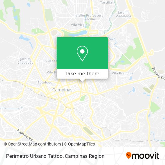 Perimetro Urbano Tattoo map
