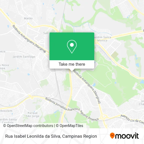 Rua Isabel Leonilda da Silva map