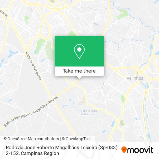 Rodovia José Roberto Magalhães Teixeira (Sp-083) 2-152 map