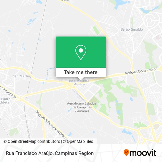 Rua Francisco Araújo map