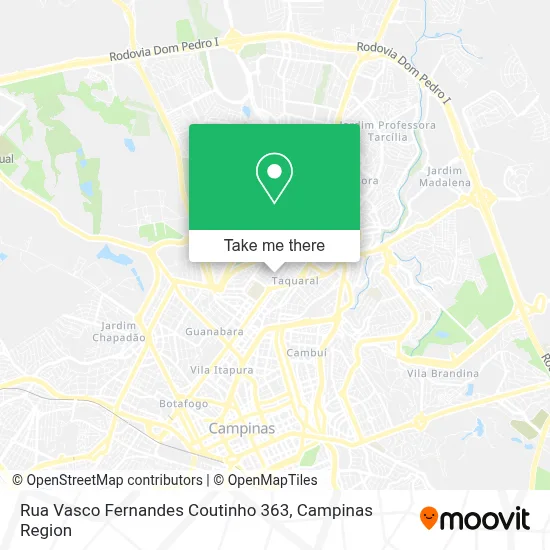 Rua Vasco Fernandes Coutinho 363 map