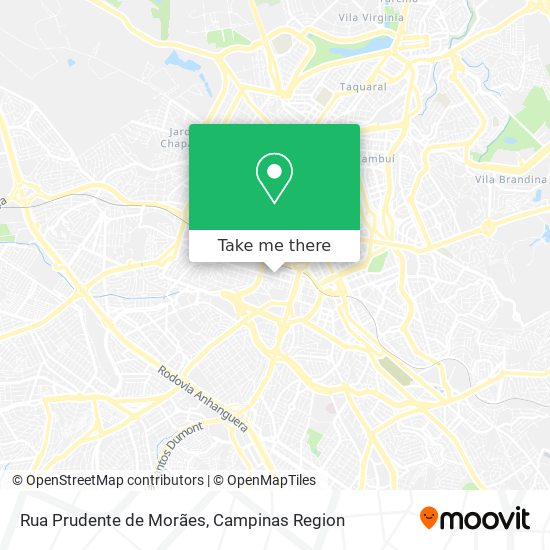 Rua Prudente de Morães map