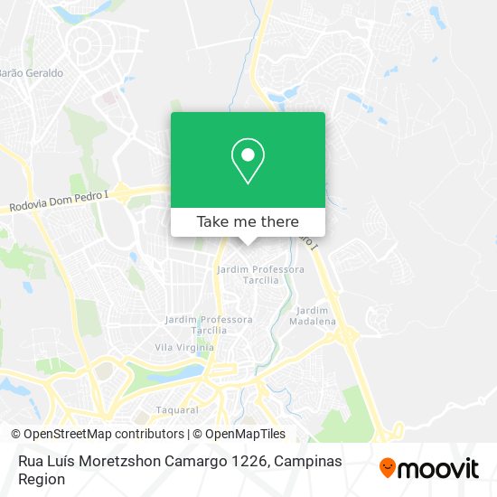 Rua Luís Moretzshon Camargo 1226 map