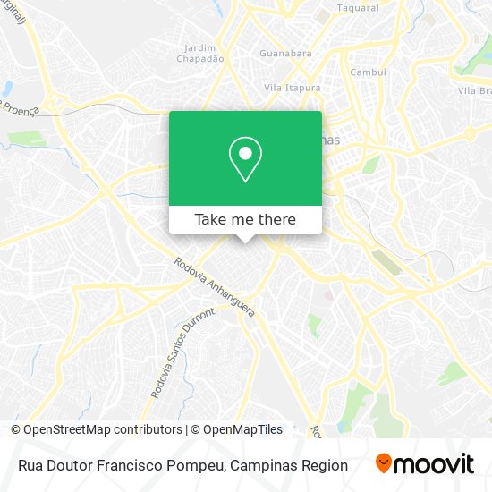 Rua Doutor Francisco Pompeu map