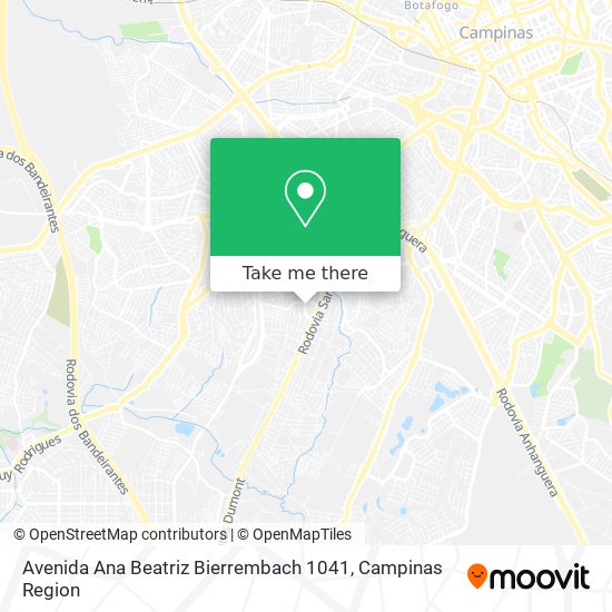 Avenida Ana Beatriz Bierrembach 1041 map