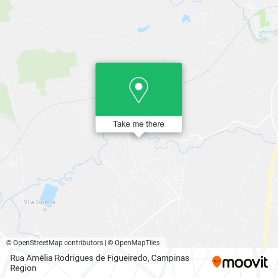 Mapa Rua Amélia Rodrigues de Figueiredo