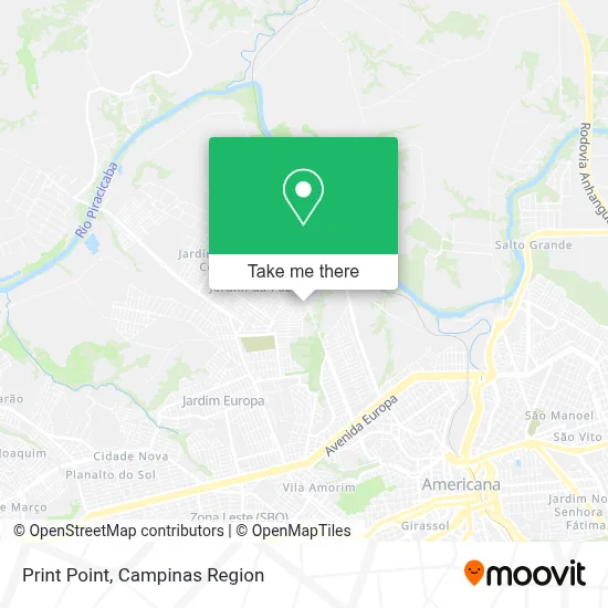 Print Point map