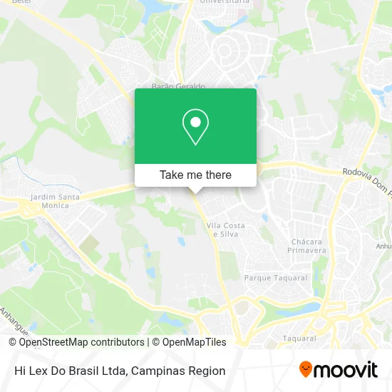 Hi Lex Do Brasil Ltda map