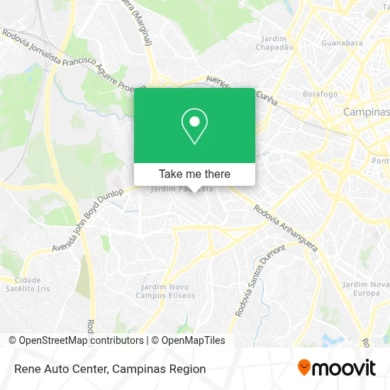 Rene Auto Center map