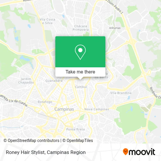 Roney  Hair Stylist map