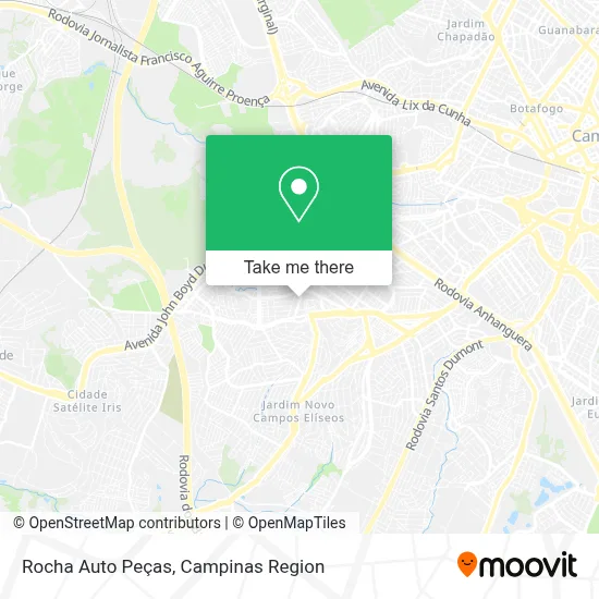 Rocha Auto Peças map