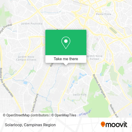 Solarloop map