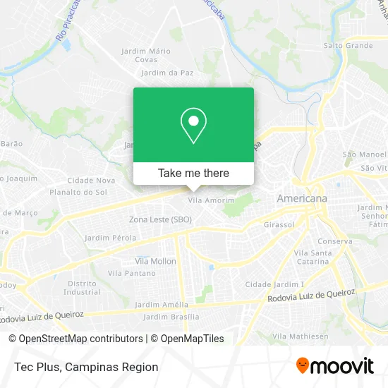 Tec Plus map