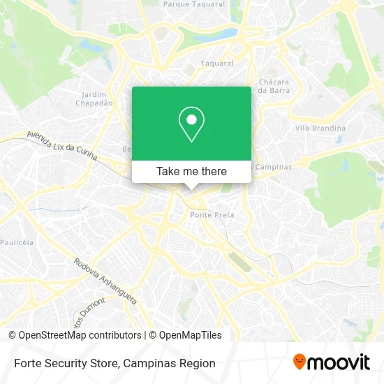 Forte Security Store map
