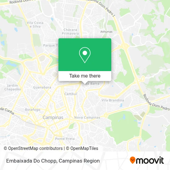 Embaixada Do Chopp map