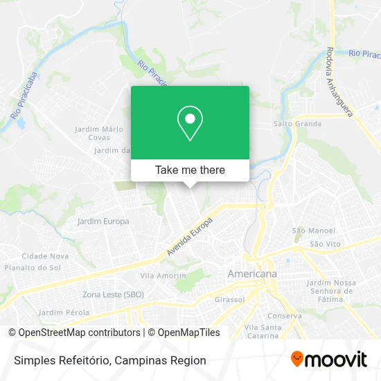 Simples Refeitório map