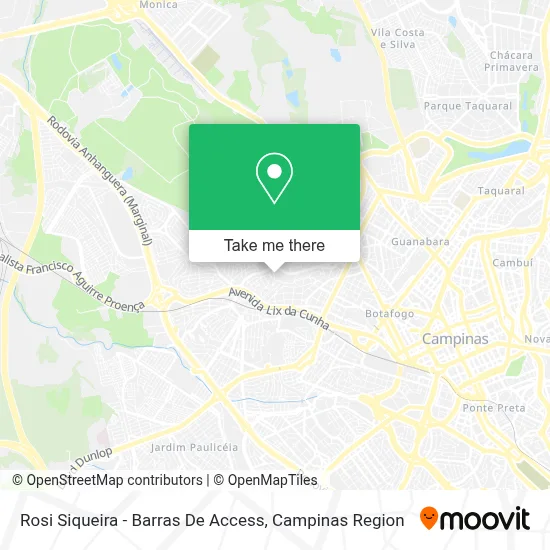 Rosi Siqueira - Barras De Access map