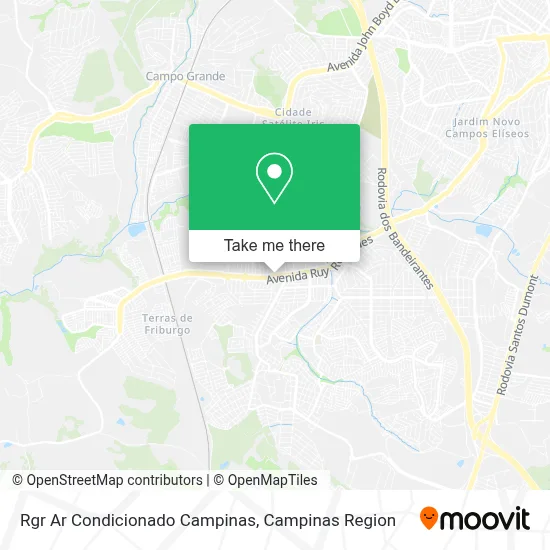 Rgr Ar Condicionado Campinas map