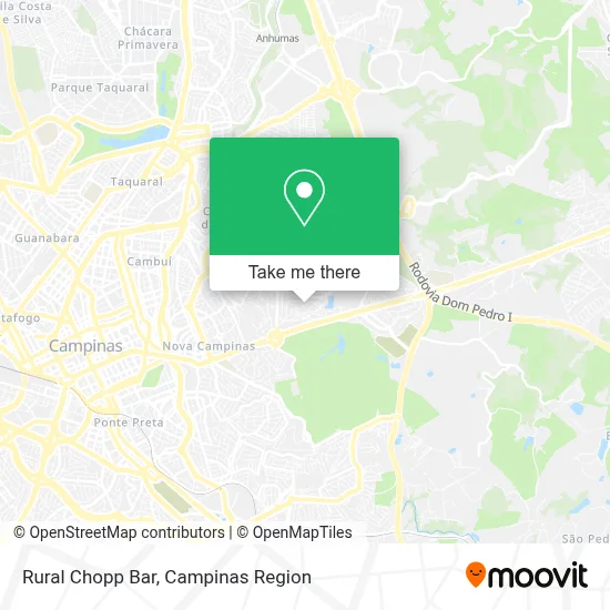 Rural Chopp Bar map