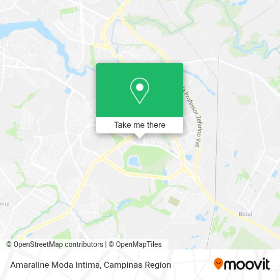 Amaraline Moda Intima map
