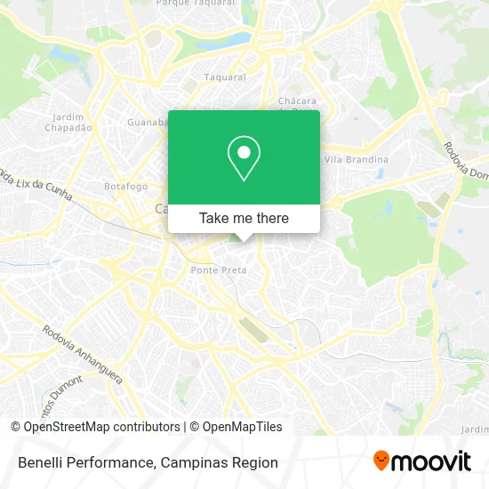 Benelli Performance map
